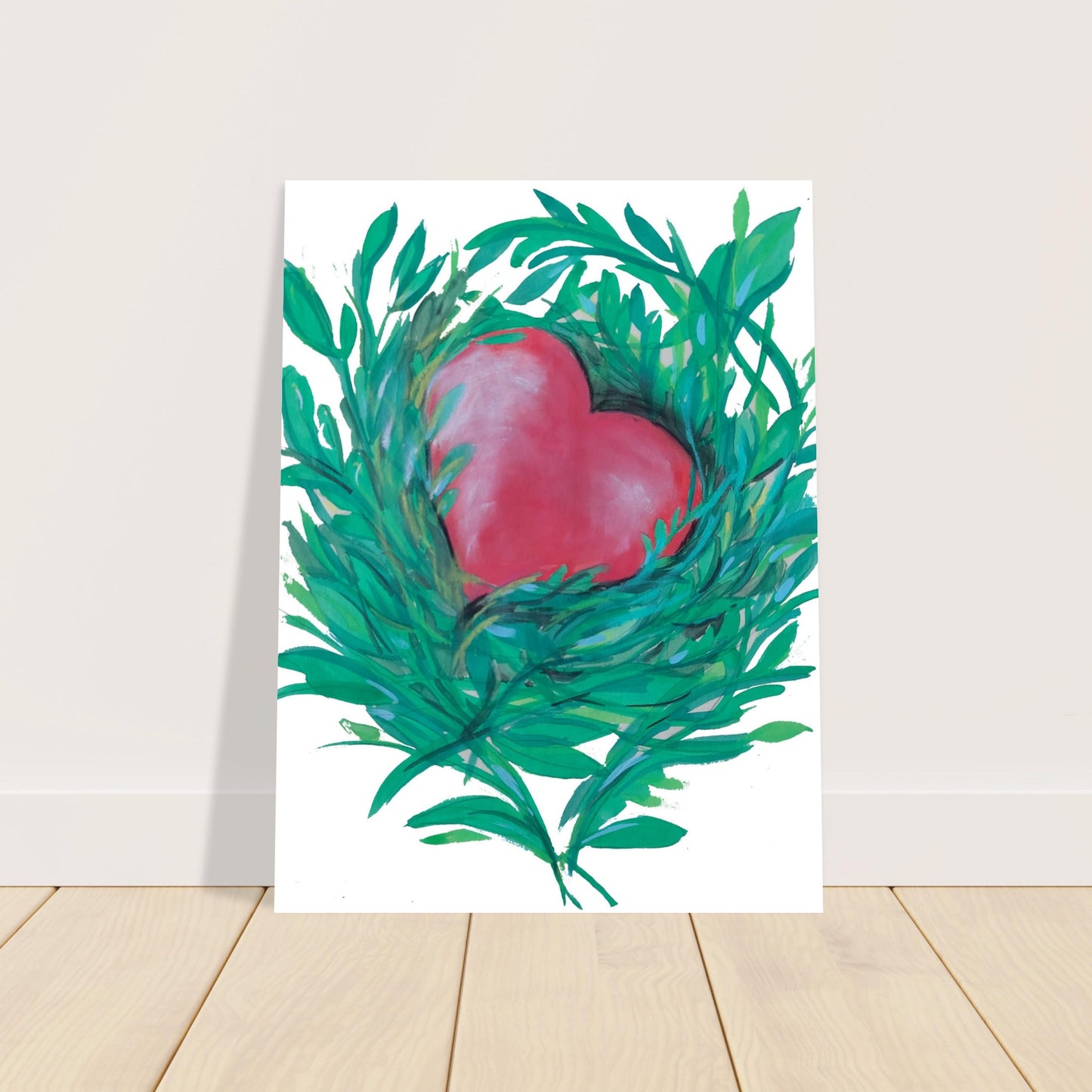 Nested Heart - Premium Matte Paper Poster