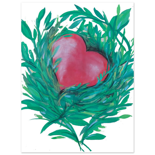 Nested Heart - Premium Matte Paper Poster